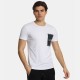 Ανδρικό T-shirt PACO&CO 2431007 WHITE Slim Fit - Cotton