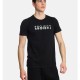 Ανδρικό T-shirt με τύπωμα PACO&CO 2431017 BLACK