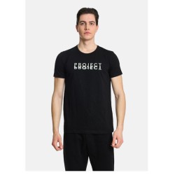 Ανδρικό T-shirt με τύπωμα PACO&CO 2431017 BLACK