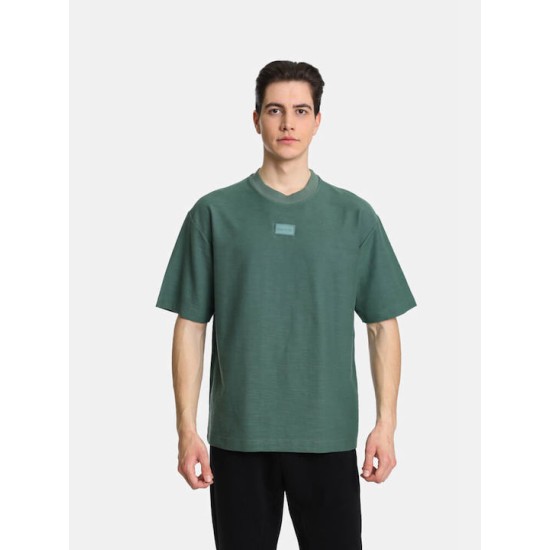 Ανδρικό oversized κοντομάνικο PACO&CO 2431068 GREEN 