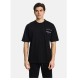 Ανδρικό Oversized T-shirt PACO&CO 2431075 BLACK-Cotton