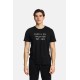 Ανδρικό T-shirt PACO&CO 2431033 BLACK Κανονική γραμμή