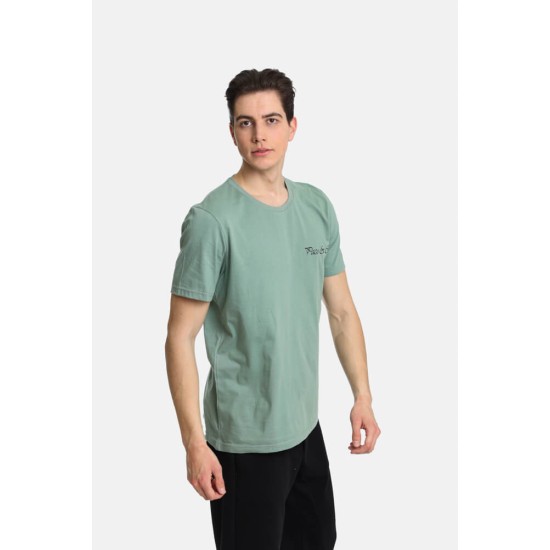 Ανδρικό T-shirt PACO&CO 2431061 MINT Oversized - Cotton