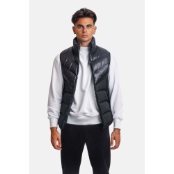 PACO&CO 2398214 BLACK Ανδρικό αμάνικο μπουφάν 