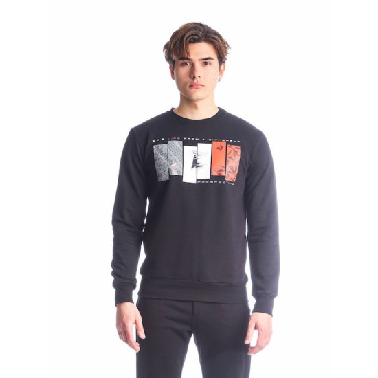 PACO&CO 2288847 BLACK Φούτερ με σχέδιο 