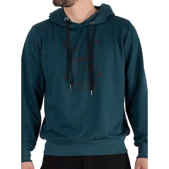 PACO&CO 2288860  PETROL Φούτερ με κουκούλα