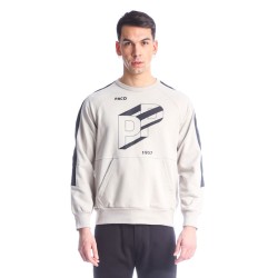 PACO&CO 2288850 BEIGE Ανδρικό φούτερ με σχέδιο