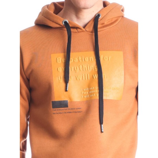 PACO&CO 2288871 CAMEL Φούτερ με κουκούλα