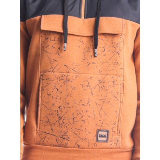 PACO&CO 2288882 CAMEL Ανδρικό φούτερ με κουκούλα 