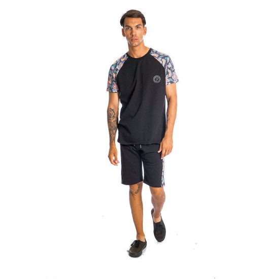 PACO&CO 13475 BLACK Ανδρική βερμούδα