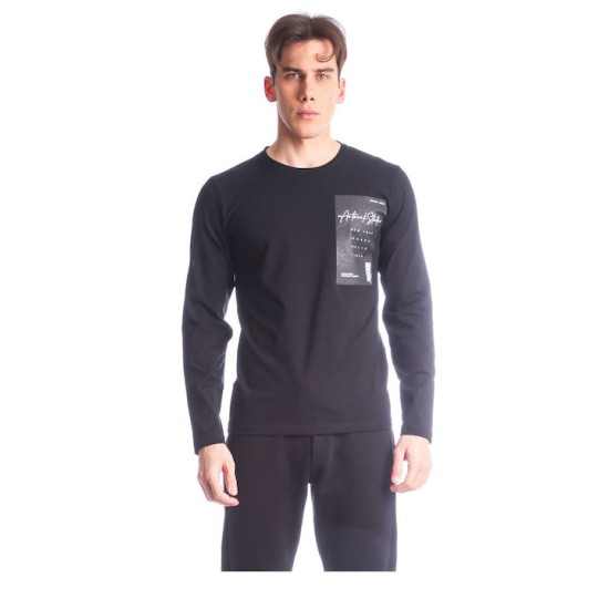 PACO&CO 2288822 BLACK Μπλούζα με μακρύ μανίκι 