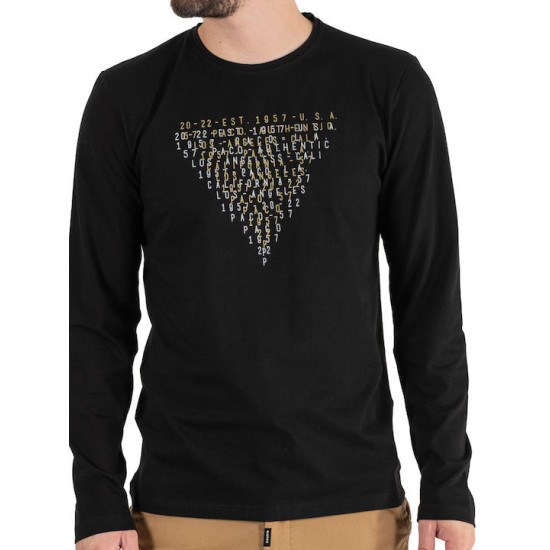 PACO&CO 2288823 BLACK Μπλούζα με μακρύ μανίκι 