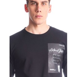 PACO&CO 2288822 BLACK Μπλούζα με μακρύ μανίκι 