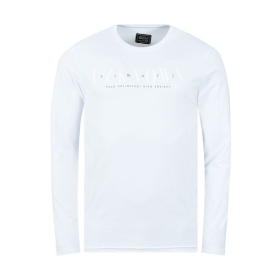 PACO&CO 2288821 WHITE Μπλούζα με μακρύ μανίκι