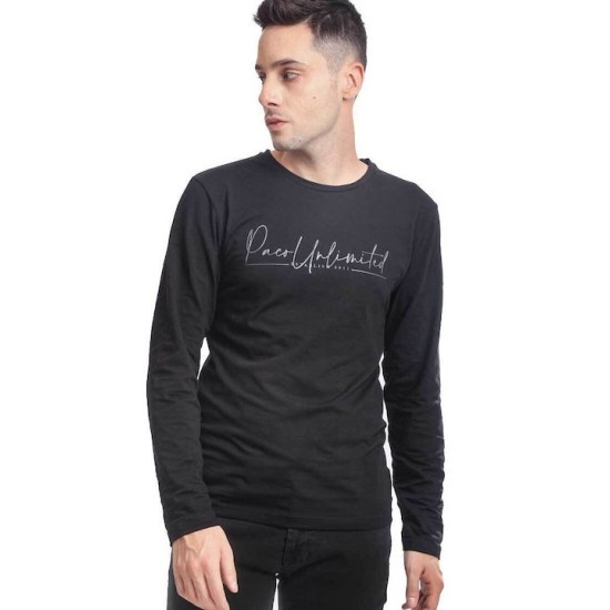 PACO&CO 2381026 BLACK Μπλούζα με μακρύ μανίκι