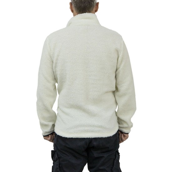 PACO&CO 2288897 BEIGE Ανδρικό φούτερ-μπουφάν