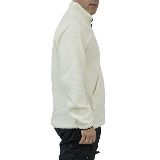 PACO&CO 2288897 BEIGE Ανδρικό φούτερ-μπουφάν