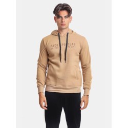 PACO&CO 2381074 CAMEL Ανδρικό φούτερ με κουκούλα