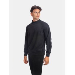 PACO&CO 2381044 BLACK Φούτερ Μπλούζα με Λουπέτο