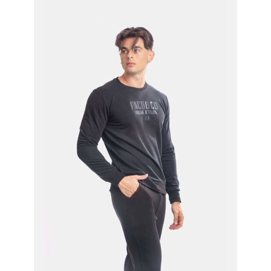 PACO&CO 2381041 BLACK Baby Φούτερ Λαιμόκοψη