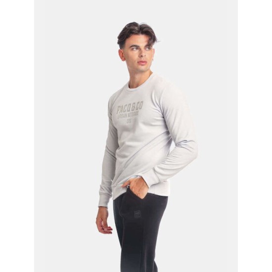PACO&CO 2381041 Light Grey Baby Φούτερ Λαιμόκοψη