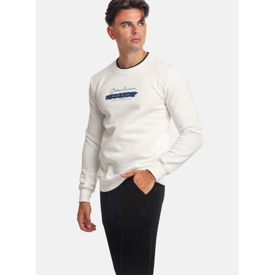PACO&CO 2381051 WHITE Φούτερ λεπτό 
