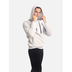 PACO&CO 2381074 GREY Ανδρικό φούτερ με κουκούλα