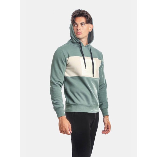 PACO&CO 2381076 MINT Ανδρικό φούτερ με κουκούλα