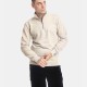 PACO&CO 2381086 BEIGE Φούτερ με μισό φερμουάρ