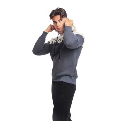 Ανδρικό φούτερ με κουκούλα GREY PACO&CO 2381077
