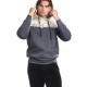Ανδρικό φούτερ με κουκούλα GREY PACO&CO 2381077