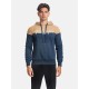 Ανδρικό φούτερ με κουκούλα NAVY PACO&CO 2381077