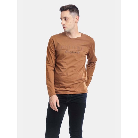 PACO&CO 2381020 CAMEL Μπλούζα με μακρύ μανίκι 