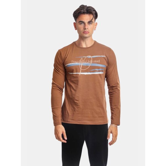 PACO&CO 2381005 CAMEL Μπλούζα με μακρύ μανίκι 