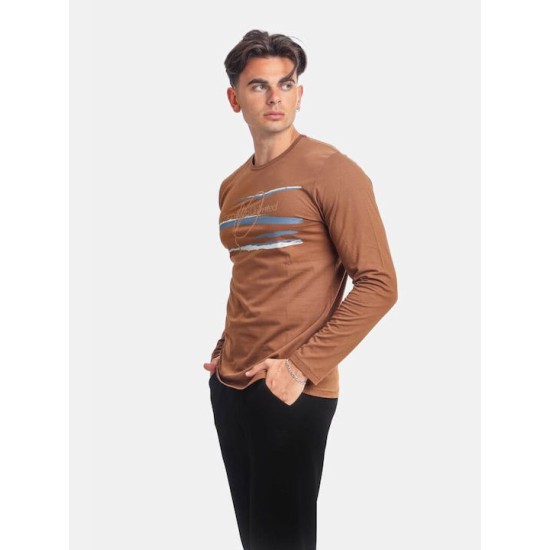 PACO&CO 2381005 CAMEL Μπλούζα με μακρύ μανίκι 