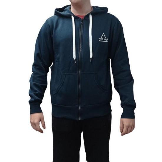 PACO&CO 2381880 NAVY Ανδρική χειμερινή ζακέτα 