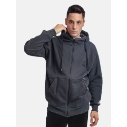 PACO&CO 2381105 GREY Ανδρική χειμερινή ζακέτα 