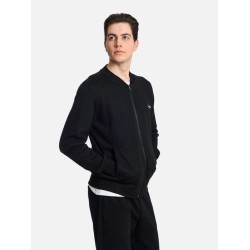 Ανδρική Ζακέτα πικέ PACO&CO 2431102 BLACK