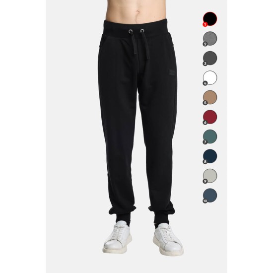 Ανδρική φόρμα με λάστιχο PACO&CO 2481855 BLACK