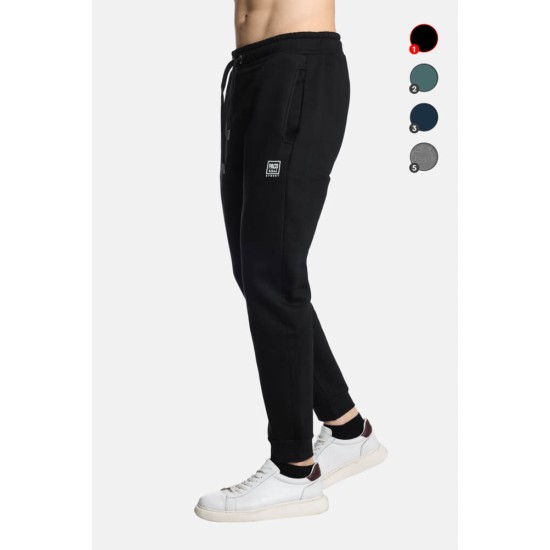 Ανδρική φόρμα με λάστιχο PACO&CO 2481856 BLACK