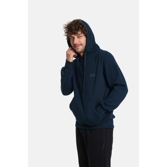 Ανδρικό φούτερ με κουκούλα PACO&CO 2481070 BLUE