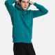 Ανδρικό φούτερ με κουκούλα PACO&CO 2481072 DEEP TEAL