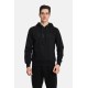 Ανδρικό φούτερ με κουκούλα PACO&CO 2481072 BLACK