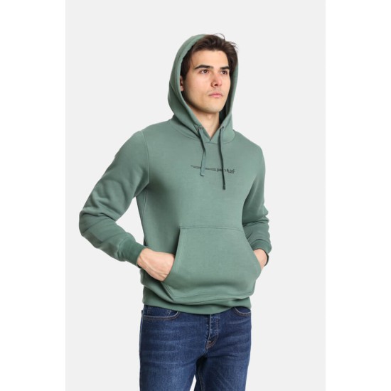 Ανδρικό φούτερ με κουκούλα PACO&CO 2481081 MINT