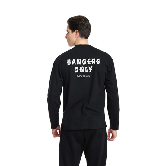 PACO&CO 2481008 BLACK Μπλούζα με πίσω τύπωμα