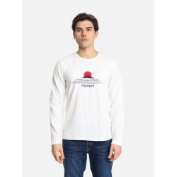 PACO&CO 2481023 OFFWHITE Μπλούζα με μακρύ μανίκι