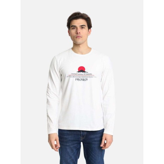 PACO&CO 2481023 OFFWHITE Μπλούζα με μακρύ μανίκι