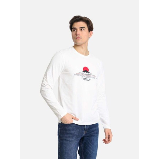 PACO&CO 2481023 OFFWHITE Μπλούζα με μακρύ μανίκι