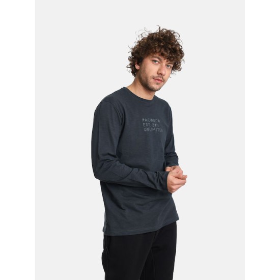 PACO&CO 2481011 GREY Μπλούζα με μακρύ μανίκι