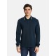 PACO&CO 2481090 NAVY Ανδρικό μακρυμάνικο Polo